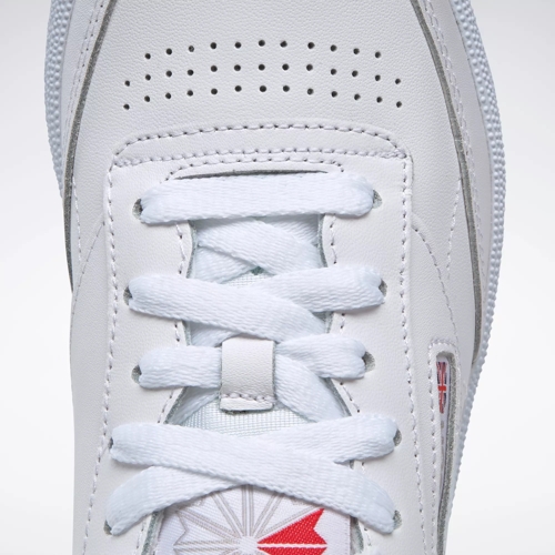 Zapatillas Reebok Club C 85 X Mujer Maravilla - PLATA/BLANCO