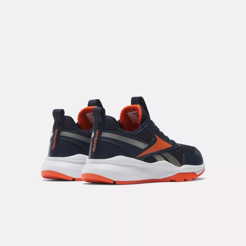 Reebok XT Sprinter 2.0 Alt Running Shoes Preschool Vector Navy Pump Orange White Reebok