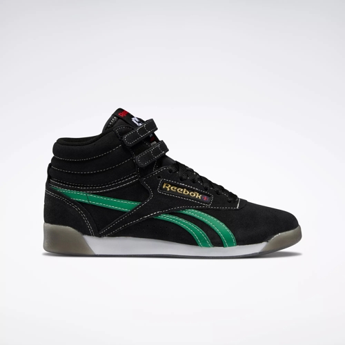 pølse Barber Guinness F/S Hi Women's Shoes - Core Black / Glen Green / Vector Red | Reebok