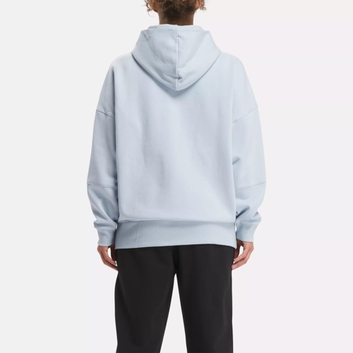 Reebok discount hoodie blue