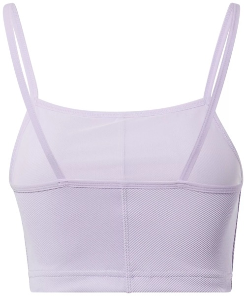 Yoga Performance Rib Crop Top - Purple Oasis | Reebok