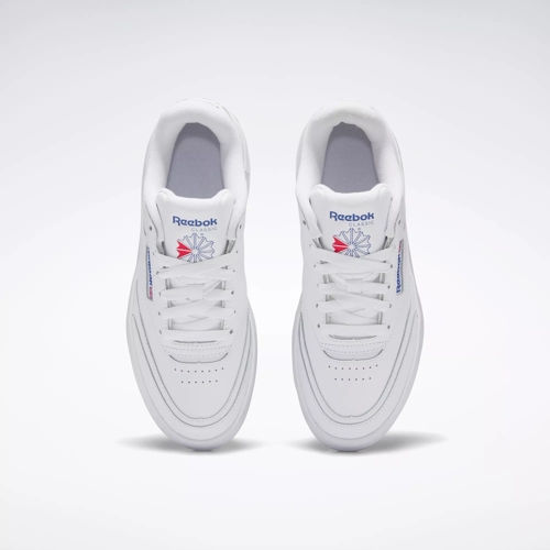 Club C Extra Shoes - Ftwr White / Ftwr White / Vector Blue | Reebok