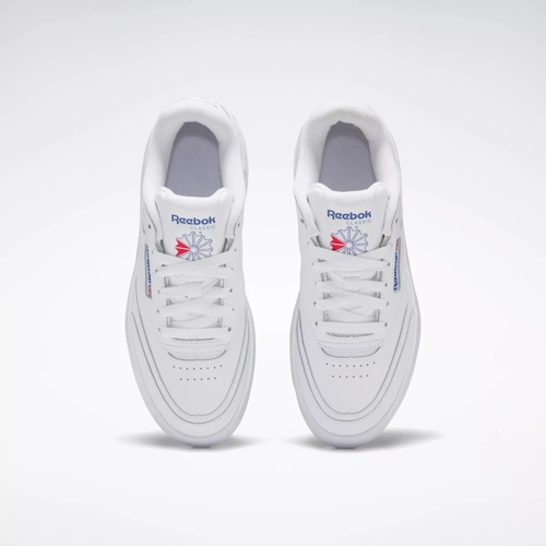 Club C Extra Women's Shoes - Ftwr White / Ftwr White / Vector Blue | Reebok