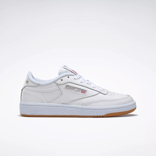 Club C 85 Shoes White Light Grey Gum Reebok