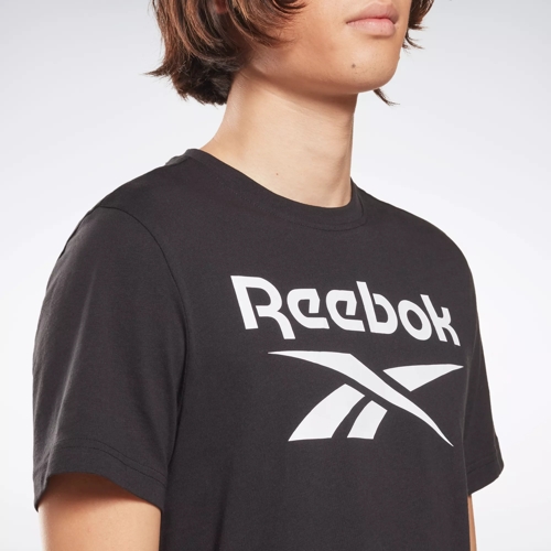 Black | Reebok Big - T-Shirt Logo Identity Reebok