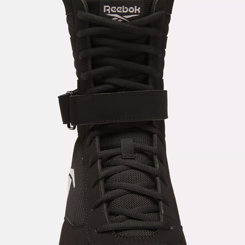 Boxing Hi Shoes Black White Reebok