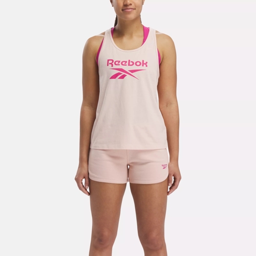 Tøj Udøve sport Populær Reebok Identity Big Logo Tank Top - Possibly Pink | Reebok