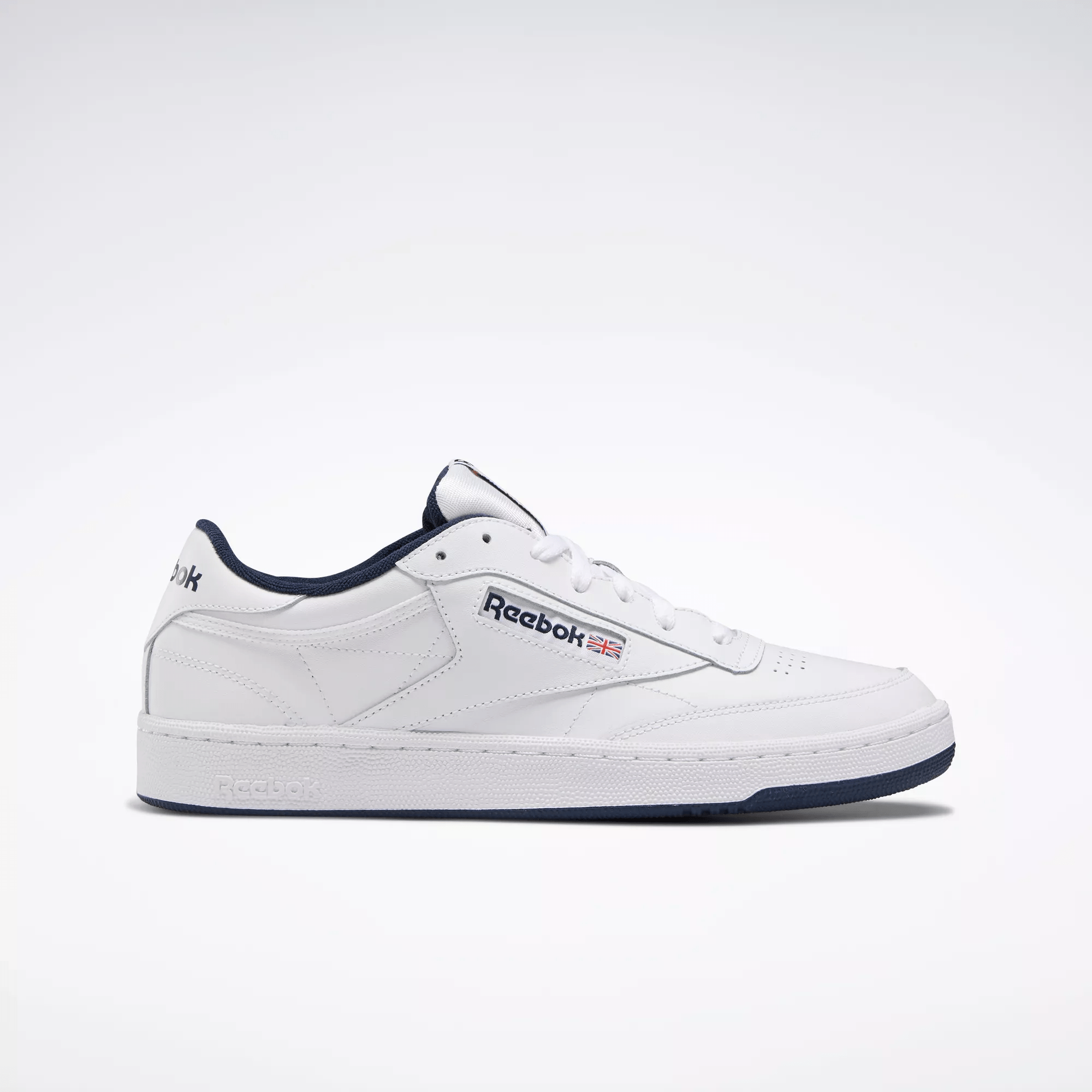 Shop Reebok Unisex Club C 85 Shoes In White