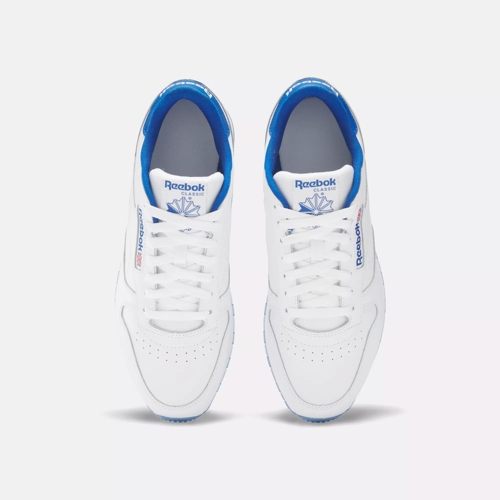 Classic Leather Ice Shoes - | Vector Reebok Blue / / White White