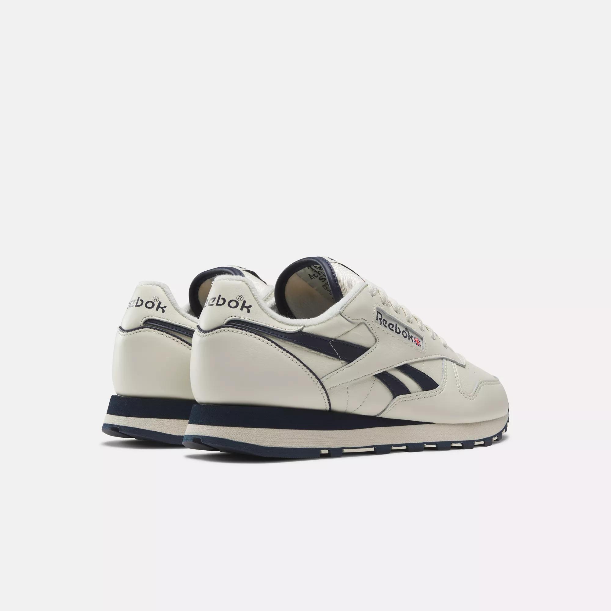 reebok classic sport collegiate navy & white