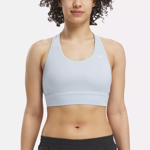 Reebok Women's Renew Longlined Printed Sports Bra with Removable Cups