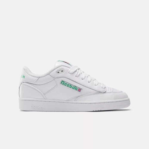 BEAMS Club C Bulc Shoes - White / Glen Green / White