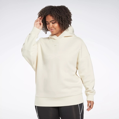 skygge Konvention delikat Lux Oversized Hoodie (Plus Size) - Classic White | Reebok