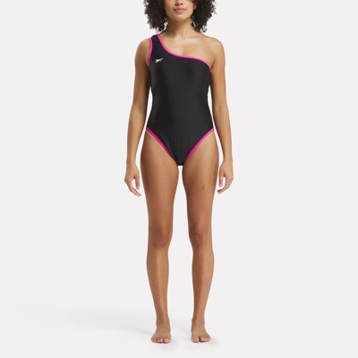 Basic One-Piece Swimsuit with Low Scoop Back