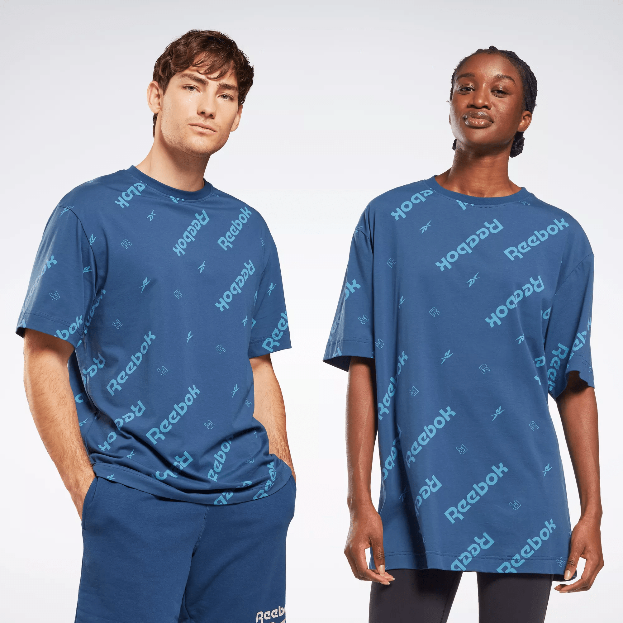 Reebok Unisex  Identity T-shirt In Blue