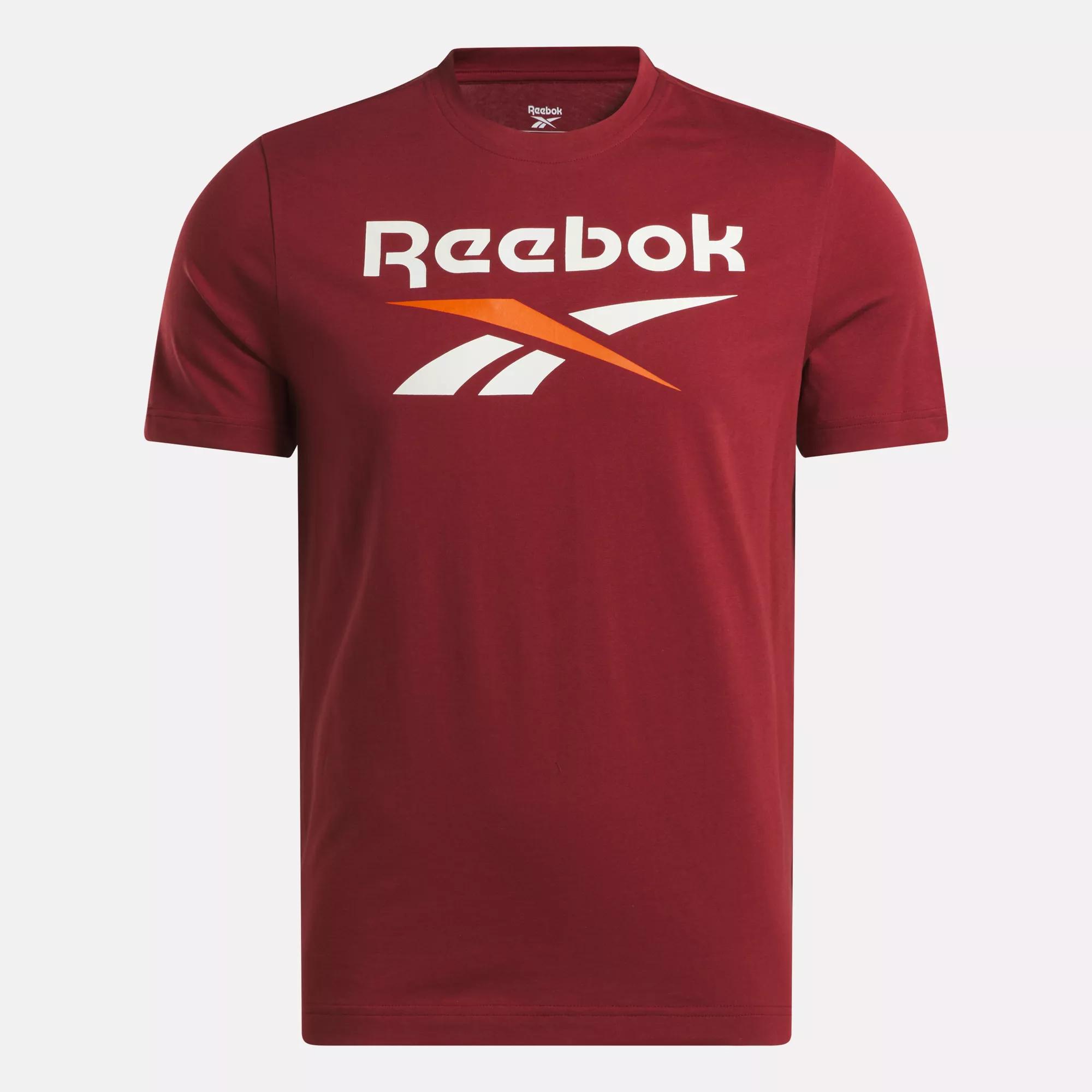 Reebok Identity Big Stacked Logo T-Shirt