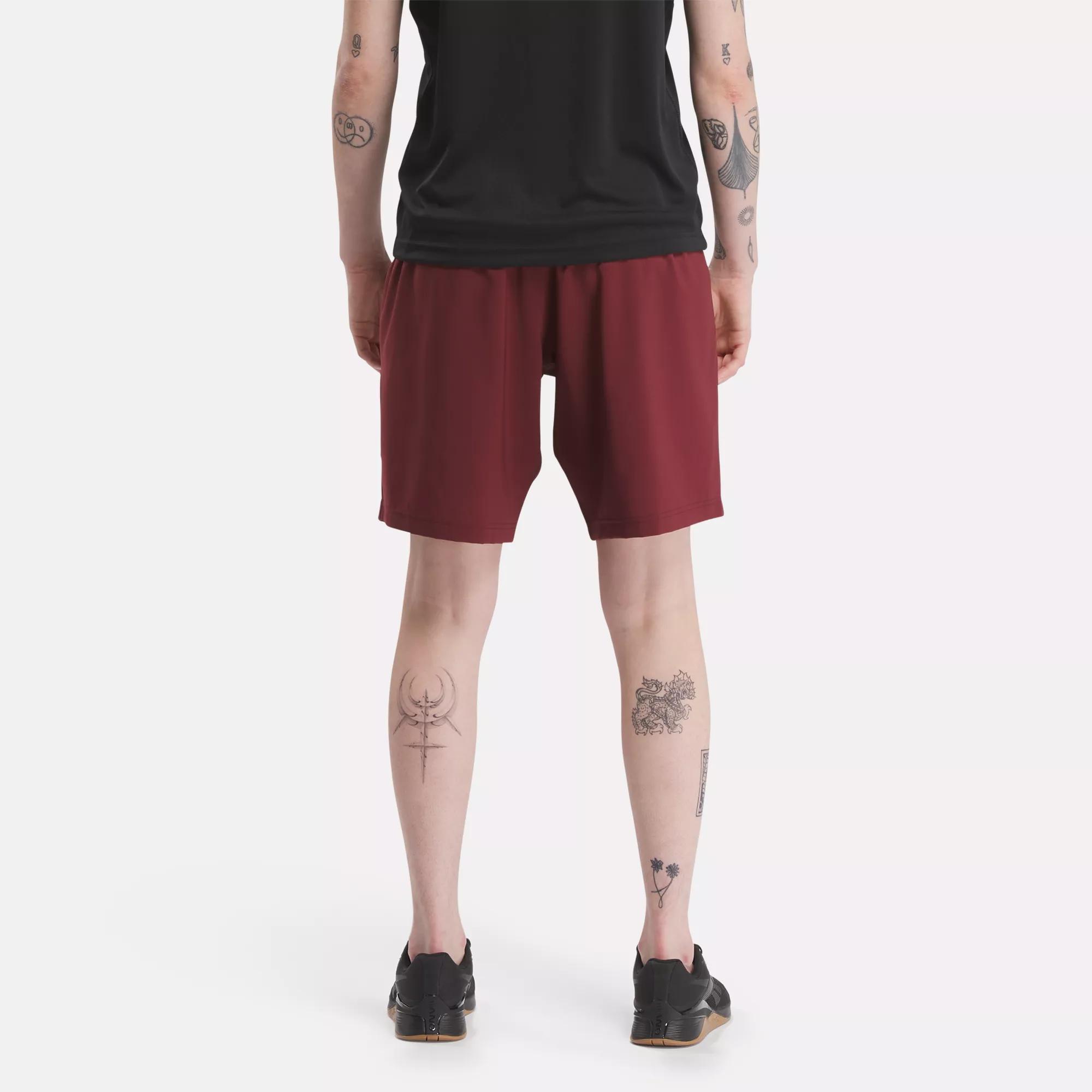 Workout Ready Shorts - Classic Maroon | Reebok