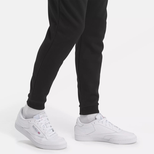 Reebok Identity Small Logo Fleece Joggers - Black