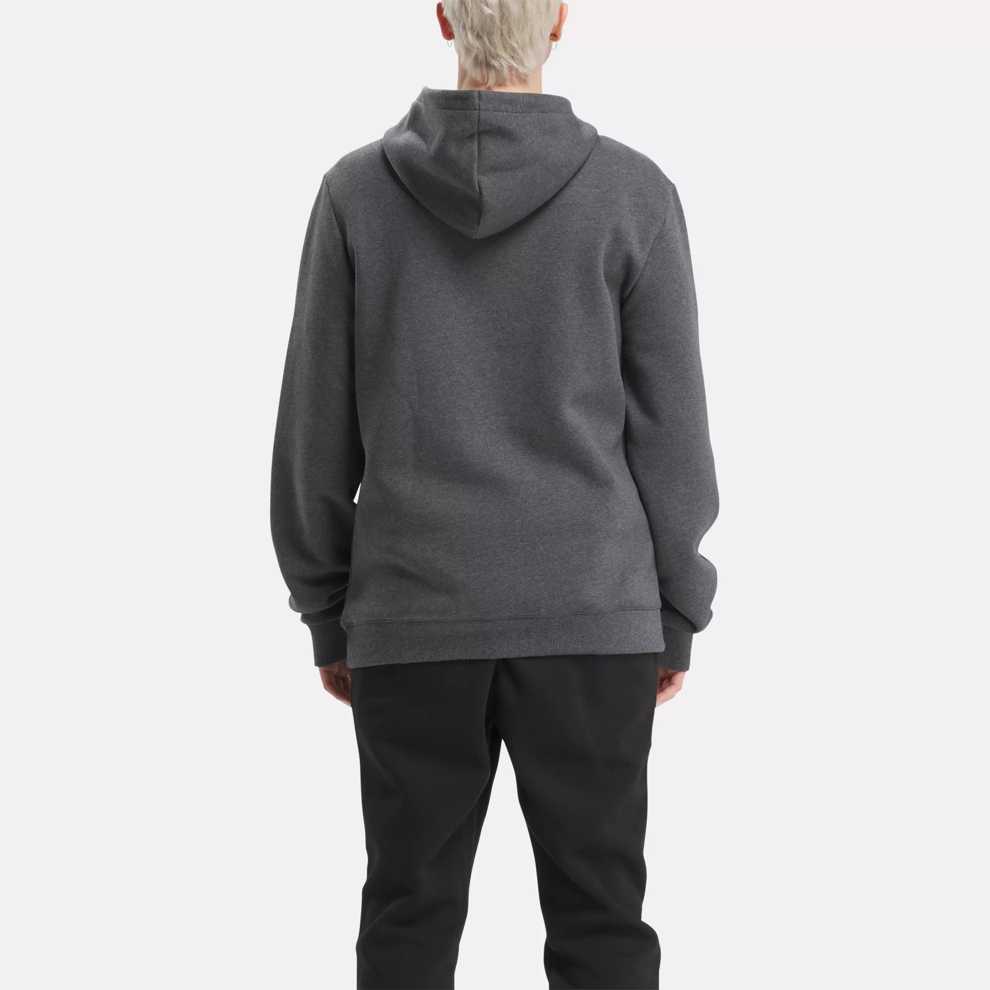 Reebok Men's Hoodie - Grey - S