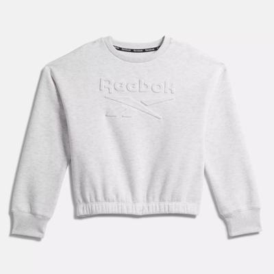 Reebok Embossed Sweatshirt - Big Kids