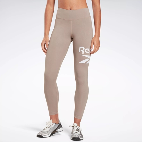 Reebok Identity Logo Leggings - Boulder Grey