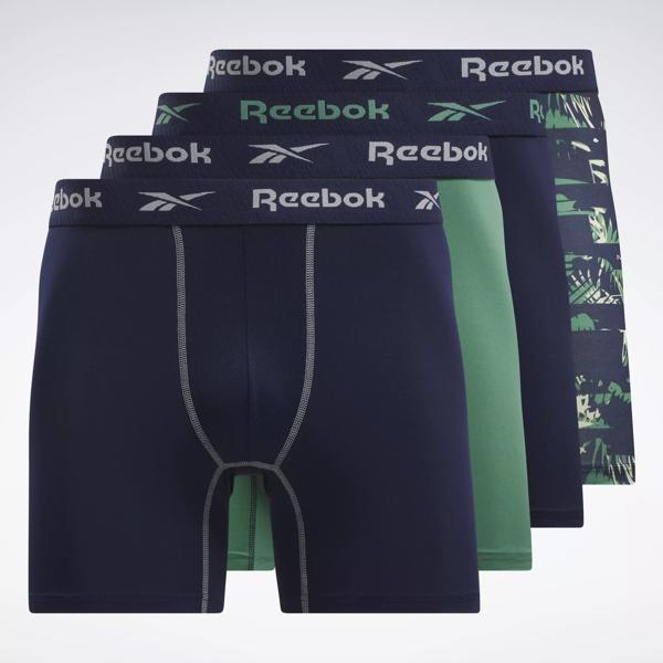 Reebok 5 Pack Logo Boxer Shorts Mens