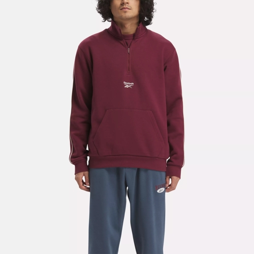 Red cheap reebok sweatshirt