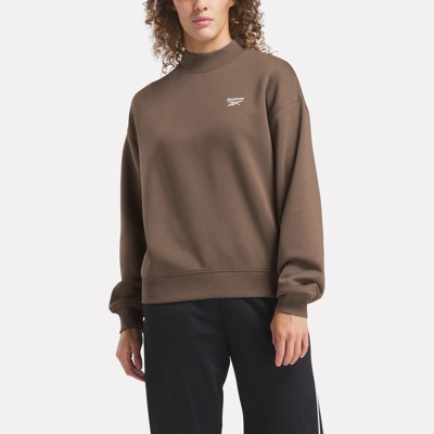 Reebok Identity SL Fleece Mock Neck Top