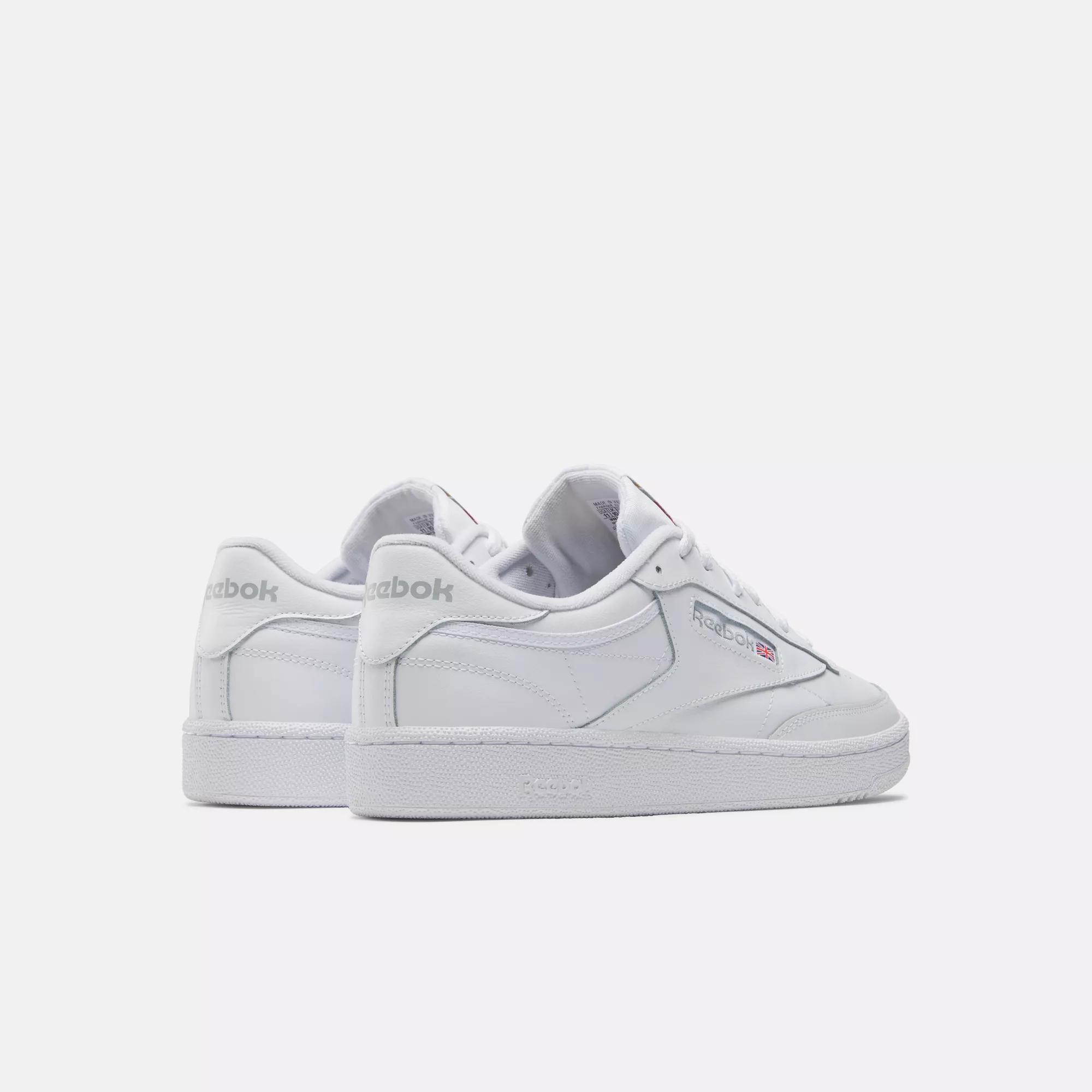 Club C 85 Shoes - White / Sheer Grey | Reebok