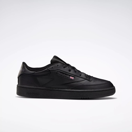 Contaminado Fantasía Reconocimiento Club C 85 Shoes - Black / Charcoal | Reebok