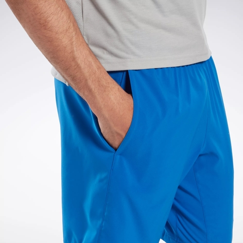 Reebok Men's Speedwick Stretch Performance Knit Active Short (Vector Blue,  S)