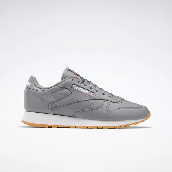 Leather Shoes - Pure Grey / Ftwr White / Reebok Rubber | Reebok