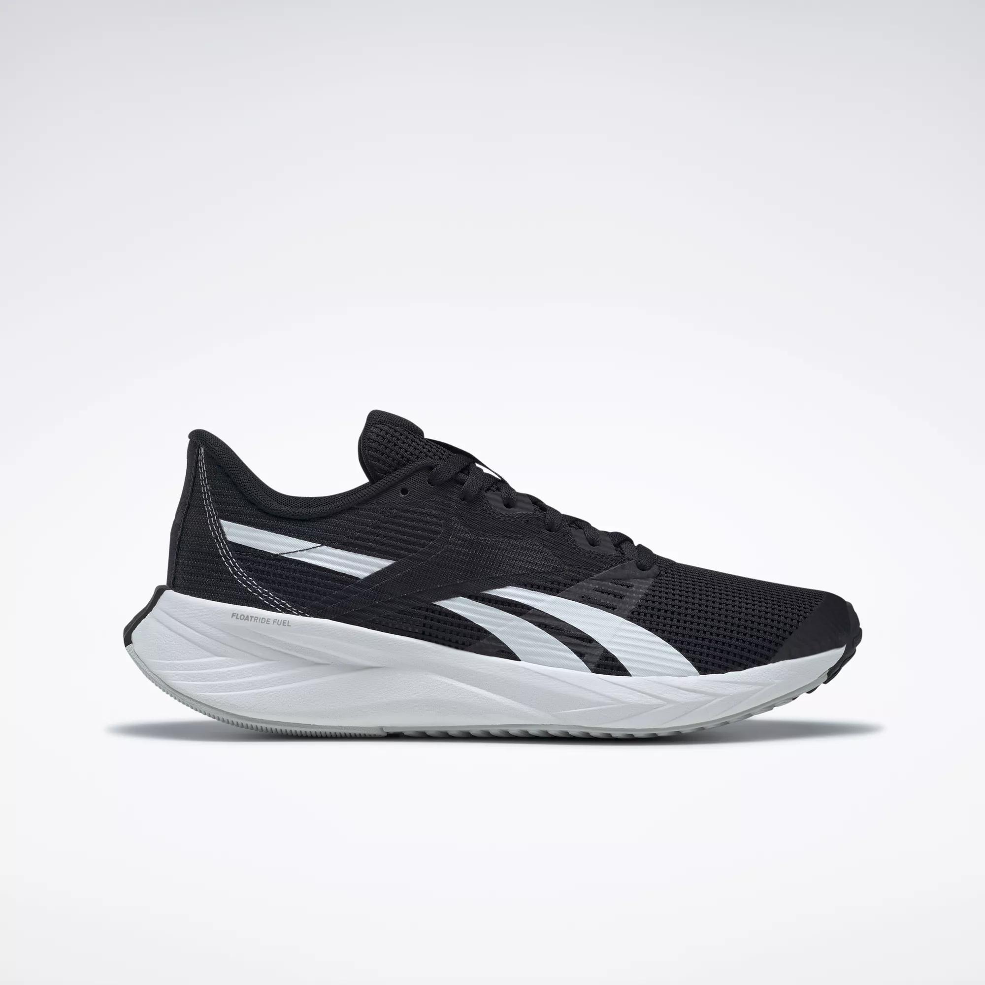 white reebok running shoes