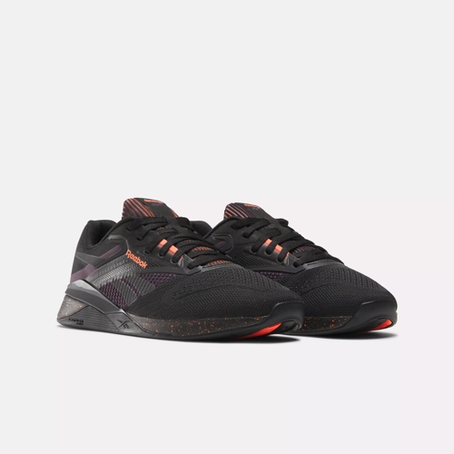 Nano X4 Training Shoes Black Midnight Plum Digital Coral Reebok