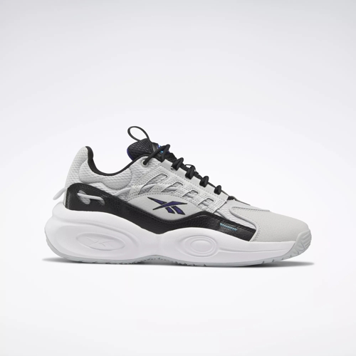 Reebok Solution Mid Basketball Shoes - Pure Grey 2 / Ftwr White Core Black | Reebok