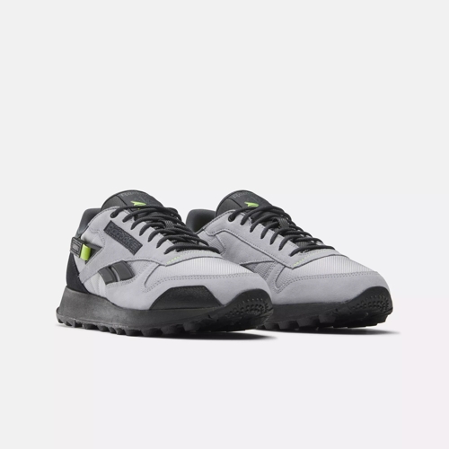 Reebok classic black sales and grey