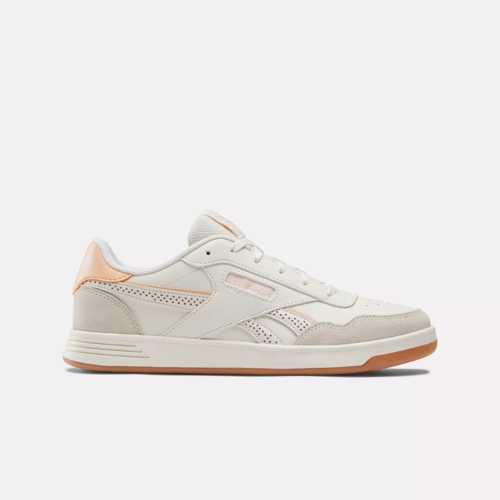 Reebok Women's Court Advance Bold Sneaker, Chalk/Feel