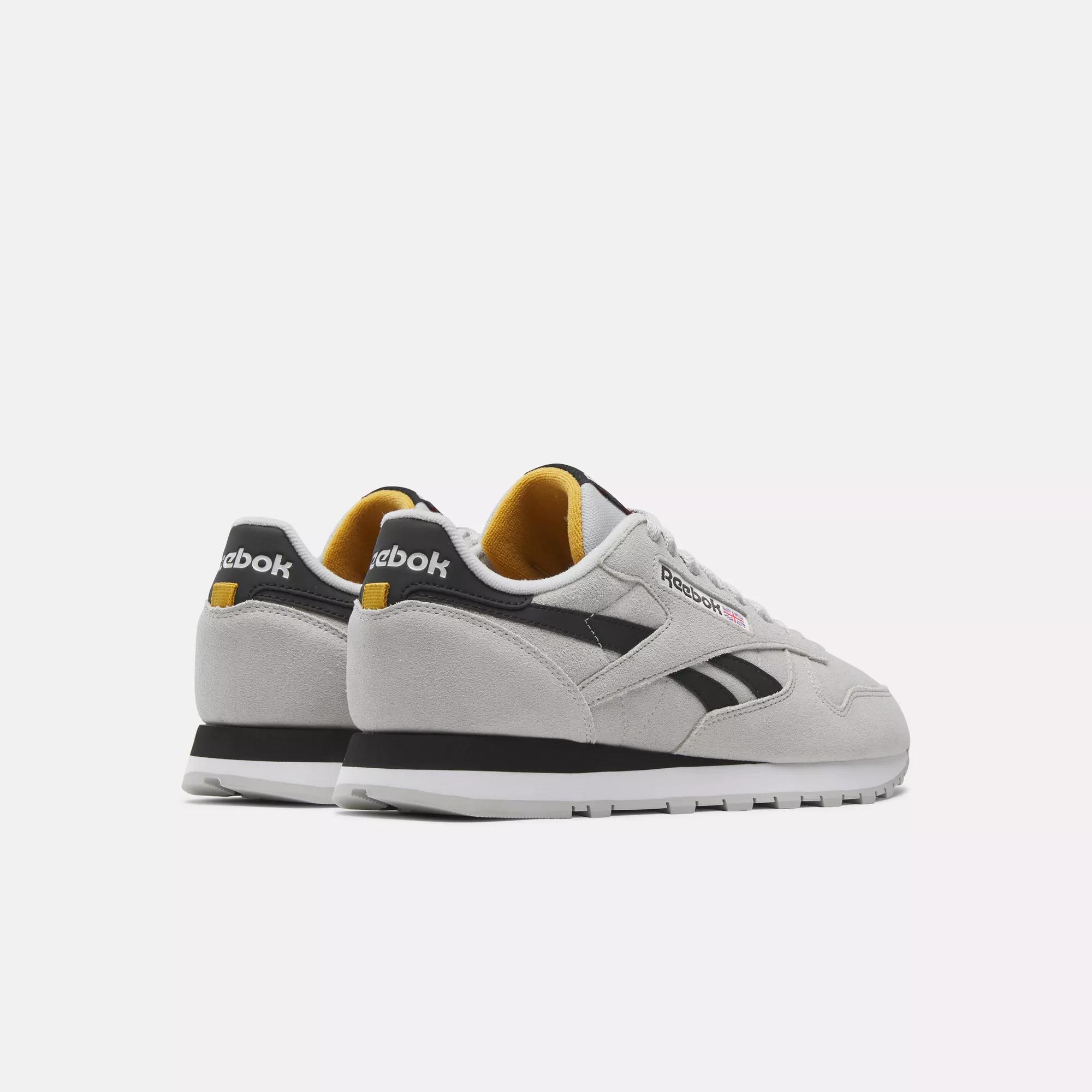 Reebok classic suede store uomo grigio