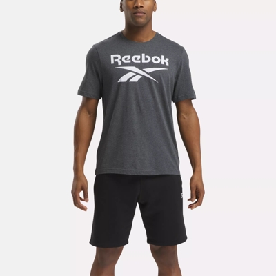 Reebok Identity Big Stacked Logo T-Shirt