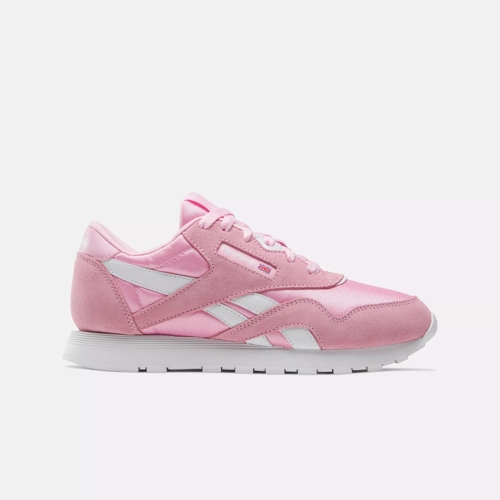 Classic Nylon Shoes Grade School Astro Rose White Reebok