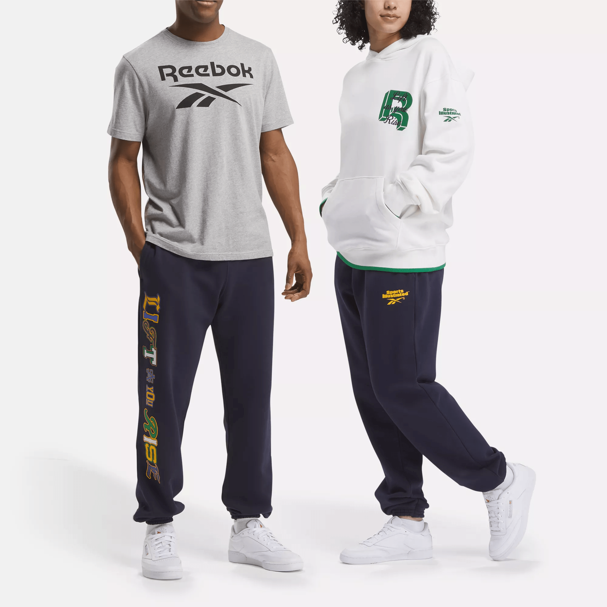 Shop Reebok Unisex  X Sports Illustrated Joggers In Power Navy