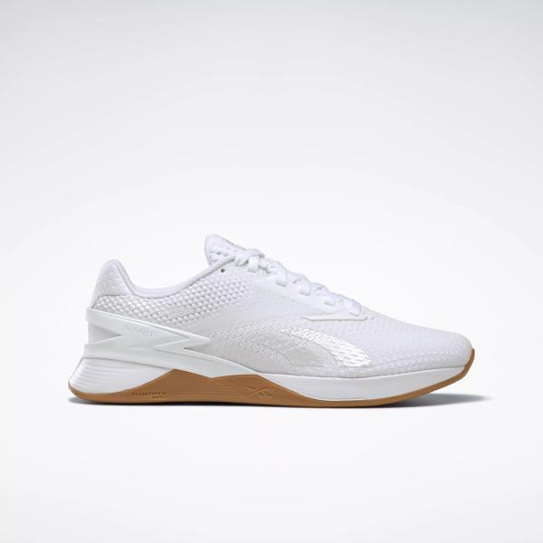 Reebok Nano X3 - Women's - Ftwr White / Cold Gray 2 / Reebok Rubber Gum