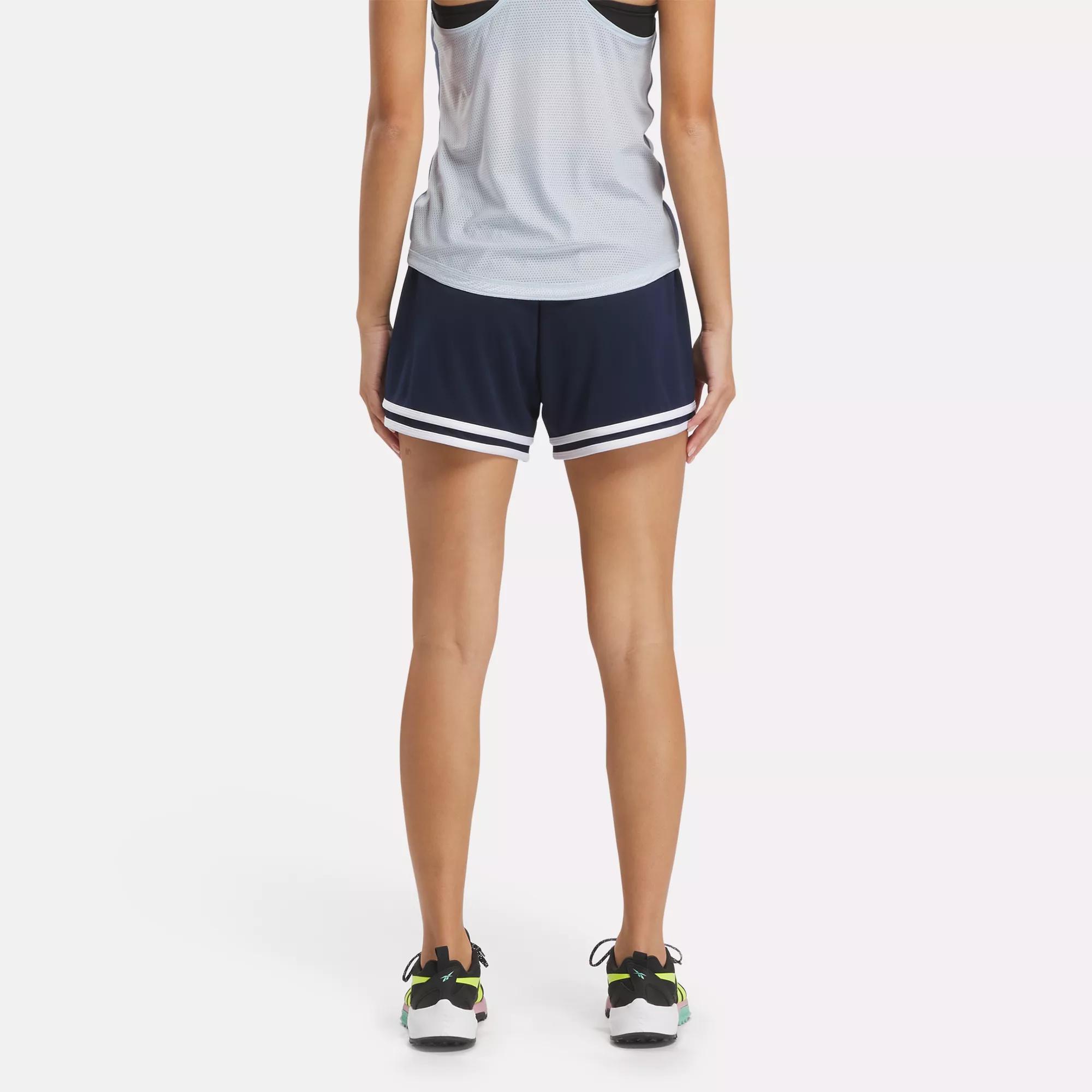 Reebok cardio high rise on sale shorts