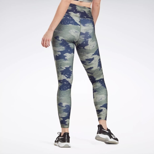 Spanx faux leather camo leggings