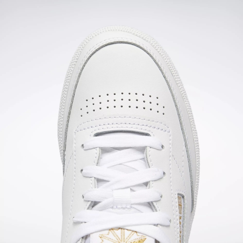 White and gold outlet reebok