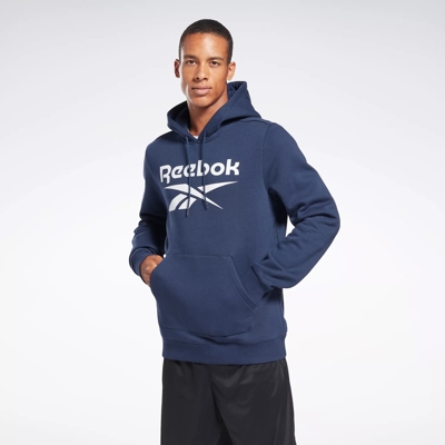 Reebok Men's Hoodie - Green - XL