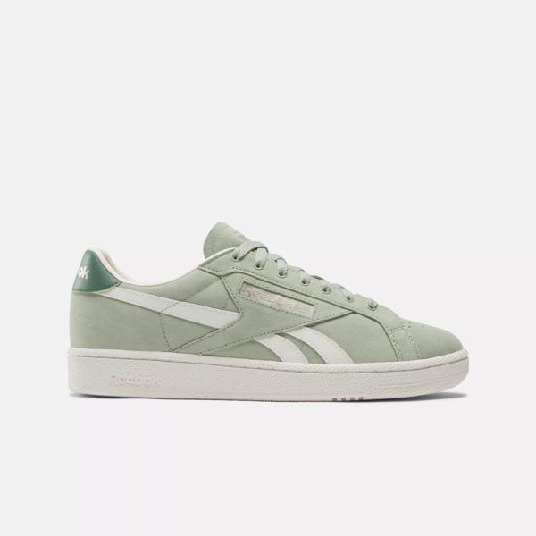 Club C Grounds UK Shoes Vintage Green Chalk Trek Green Reebok