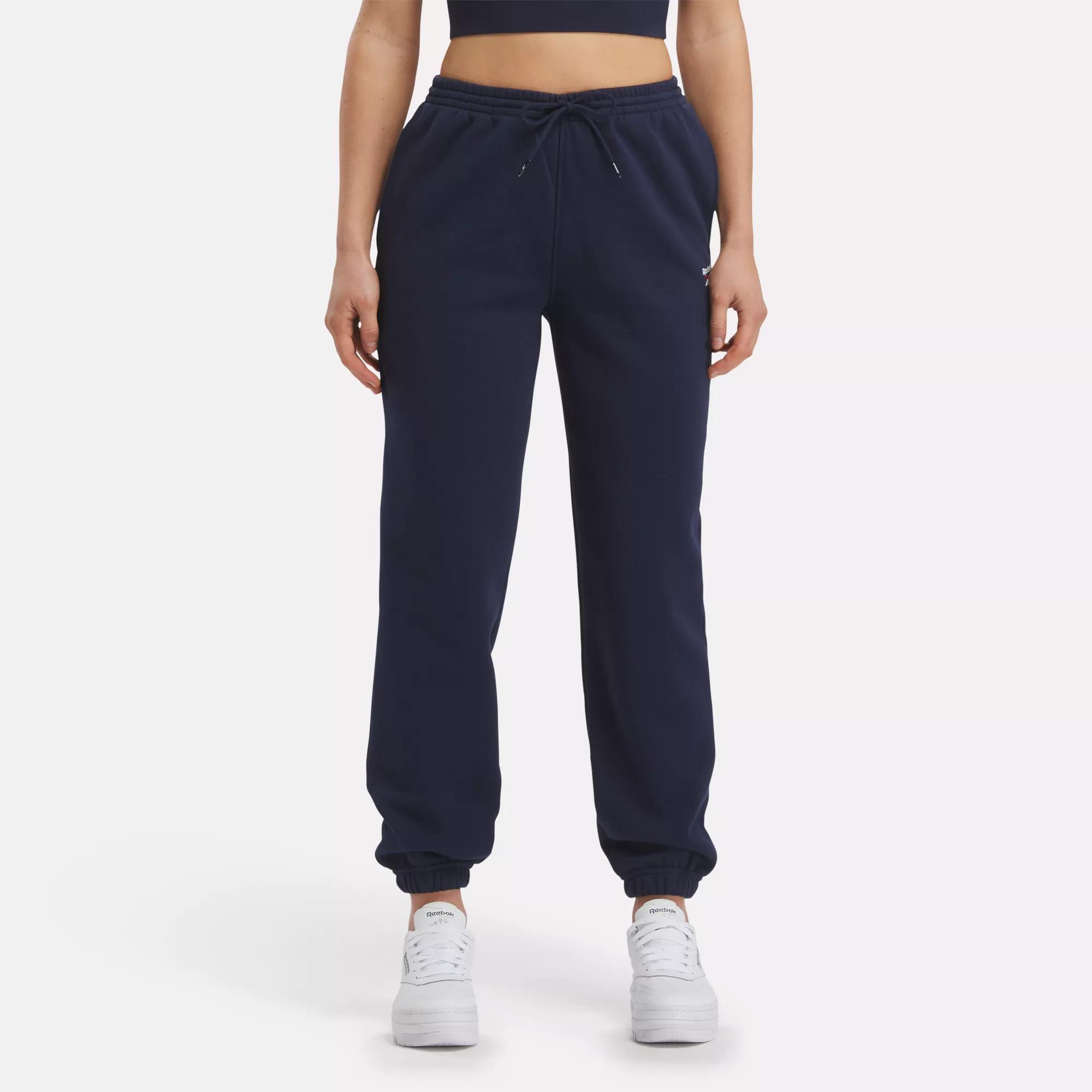 Repose Luxe Fleece Jogger - Navy Blue, Women's Trousers & Yoga Pants