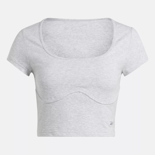 Classics Wide T-Shirt - Light Grey Heather | Reebok