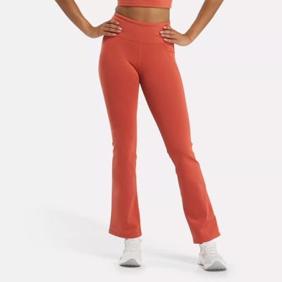 Lux High-Rise Mini-Flare Pants